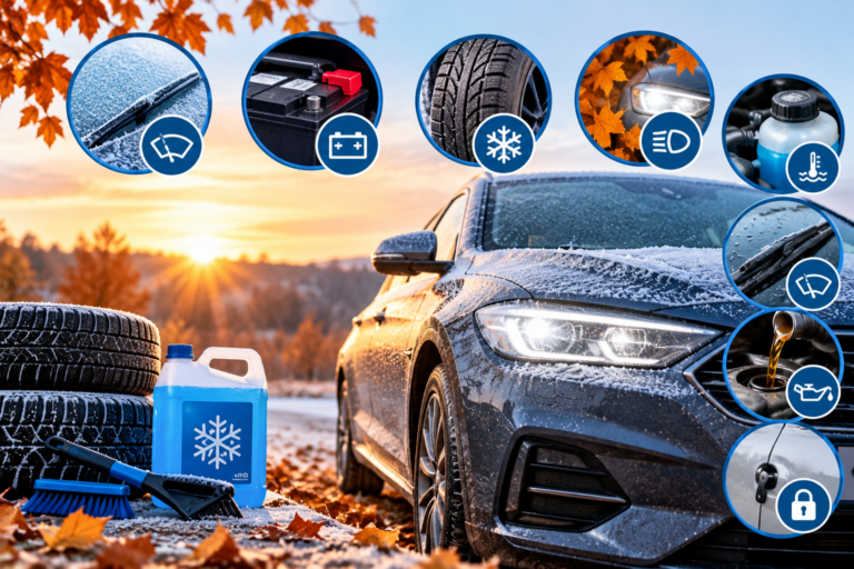 Auto winterfest machen: Acht Dinge, die vor dem Herbstfrost zu erledigen sind